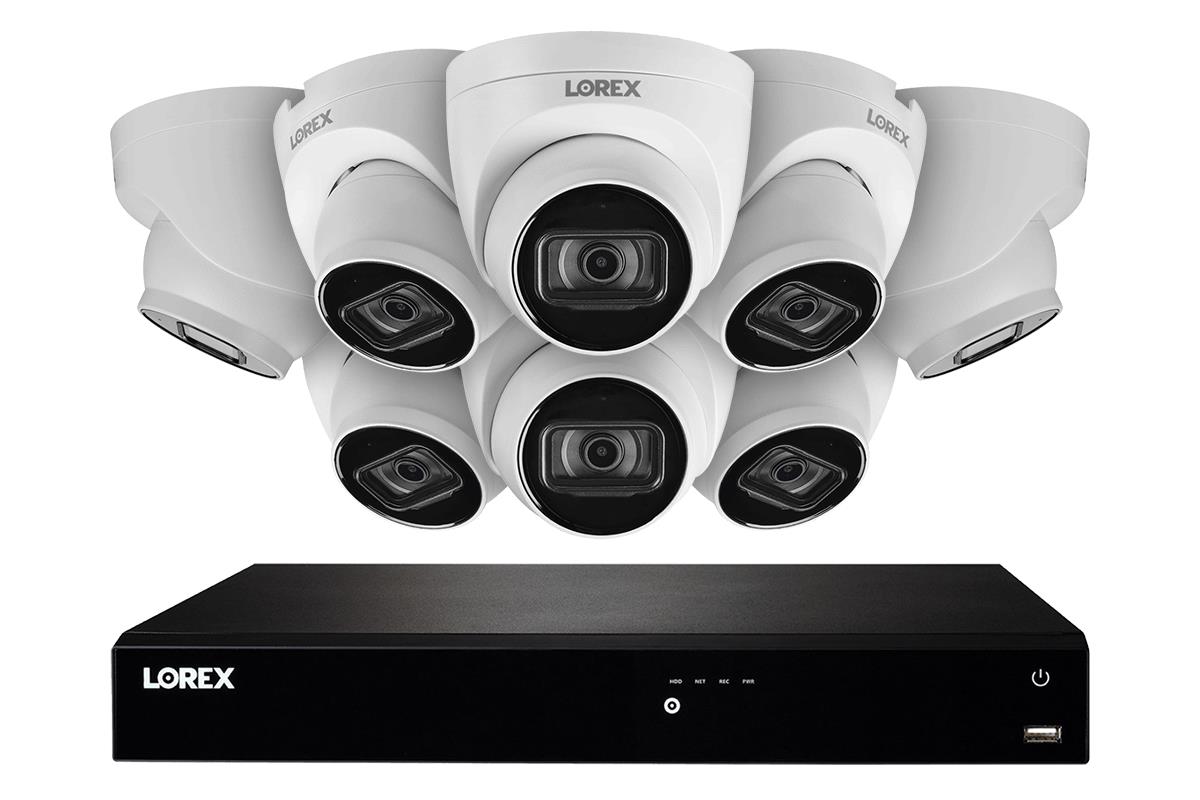 Lorex N4K3168WD 16 Ch 3TB 4K Fusion NVR System, 4K IP Dome Cameras eBay