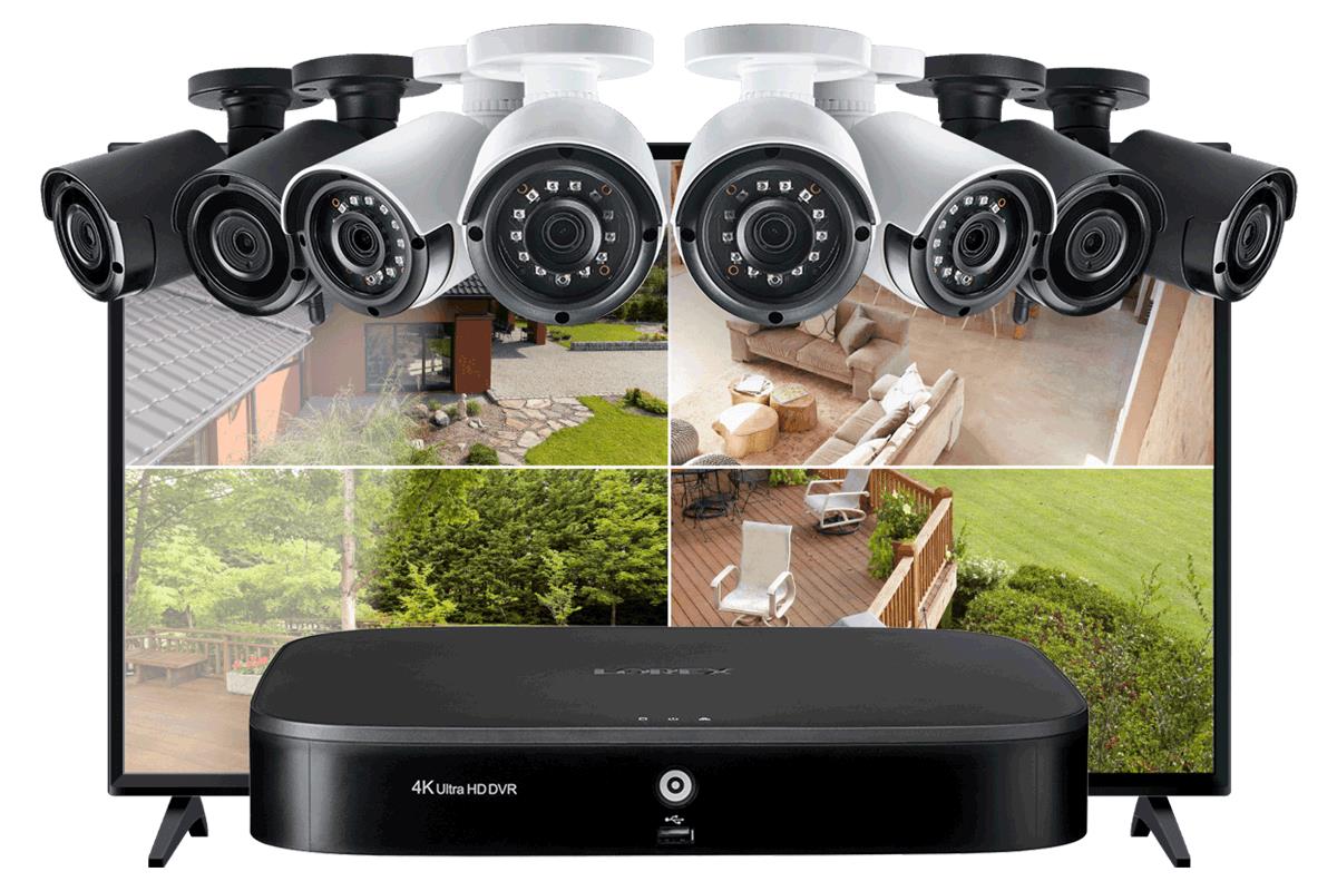 Lorex 16-Channel System with 4 Wireless and 4 2K ...