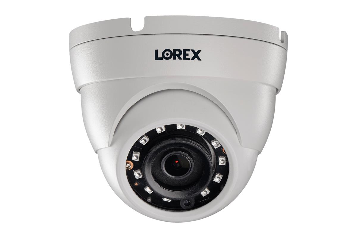 Lorex 4K D841A63B 16 Channel DVR with 16xLEV2712 1080P Dome Camera