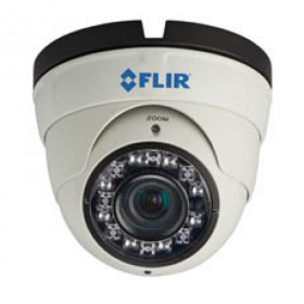 FLIR Digimerge DNE14TL2  Varifocal IR Security Dome IP Camera, 2.1MP HD IP Camera, 3.3-12mm Varifocal Lens, 100ft Night Vision, Works with Onvif, Lorex, Flir NVR, Camera Only, White (M. Refurbished)