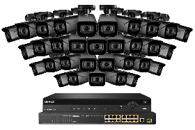 Lorex NC4K8-3232BB 32-Channel NVR System with Thirty-Two 4K (8MP) IP Cameras