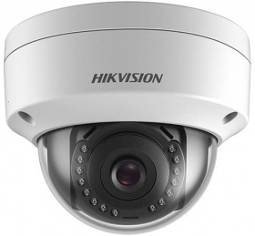 Hikvision DS-2CD2132F-I 3MP Vandal-Resistant Network Dome Camera, 3MP/1080P, H.264, Day/Night, IR to 100ft, IP66, POE/12VDC, 4mm Fixed Lens