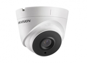 Hikvision DS-2CC52D9T-IT3E 6MM 2MP Outdoor IR Ultra-Low Light PoC Turrent Camera, TurboHD 4.0, HD-TVI, 130ft (40m) EXIR 2.0, Day/Night, True WDR, Smart IR, UTC Menu, IP67, 12 VDC, White