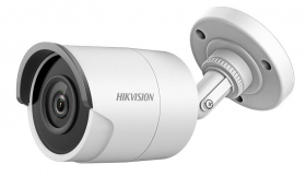 Hikvision DS-2CE17U8T-IT 4K(8MP) Outdoor Ultra-Low Light Analog Bullet Camera, TurboHD 4.0, HD-TVI,130ft (40m) EXIR 2.0, True Day/Night, True WDR, Smart IR, IP67, 12 VDC, White