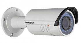 Hikvision DS-2CD2632F-I 3MP Vari-focal Bullet Camera, Outdoor, IR up to 100ft , H264, IP66, 2.8-12mm Lens kit
