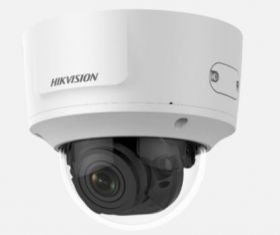 Hikvision DS-2CD2763G0-IZS 6MP Outdoor WDR Dome Network Camera, IP66, H265+, Micro SD Slot, 3D DNR, D WDR, PoE, IR up to 98ft, Vari-Focal Motorized Lens 2.8-12mm, White