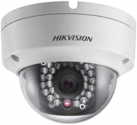 Hikvision DS-2CD2120F-I 2.8MM 2MP Outdoor Dome Camera, 1080p, H264, Day/Night, 3-Axis,  IP67, PoE/12VDC, White