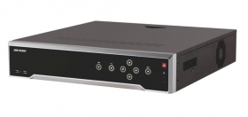 Hikvision DS-7716NI-I4/16P 16 Channel 4TB Embedded Plug & Play NVR, Up to 12MP, PoE, 4 SATA , H265+, Alarm, Audio, PoE, Hik-Connect, Black