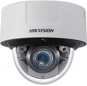 Hikvision  DS-2CD7126G0-IZS 2.8-12MM 2MP DeepinView Indoor Varifocal Network Dome Camera, DarkFighter, H265+, Motorized Zoom/Focus, Day/Night, 140dB WDR, 100ft EXIR2.0, Audio, PoE/12VDC, White