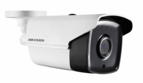 Hikvision DS-2CE16F7T-IT5 3MP WDR EXIR Bullet Camera, HD-TVI, 282ft(80m) EXIR, True WDR, Smart IR, IP66, 12 VDC, White, 6mm Lens