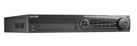 Hikvision DS-7308HQHI-SH Tribrid DVR, 8 Channel TurboHD/Analog, Auto-Detect, 1080P, 4 SATA , H264, Audio, Hik-Connect, Black