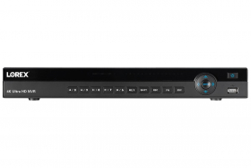 Lorex NR9080XLC Series 8 Channel 4K Ultra HD IP Security System Network Video Recorder (NVR) with Lorex Cloud Connectivity, Black, NO HDD (OPEN BOX)
