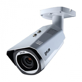 FLIR Digimerge N437BDL Outdoor IP Security Bullet Camera, 2MP HD WDR IP, 4-8mm, Motorized, 100ft Color NV, Lorex, Flir NVR, Camera Only, White (USED) 