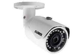 Lorex LNB4173BW 4MP Outdoor Metal Camera with 130FT Color Night Vision-White, (USED)