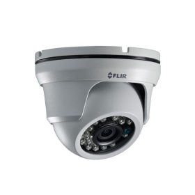 FLIR Digimerge ME323 Outdoor Security Dome Camera, 1MP HD Fixed MPX, 3.6mm, 90ft Night Vision, Works with Lorex, Flir MPX DVR, Camera Only, White (OPEN BOX)