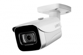 Lorex E841CA Indoor/Outdoor 4K Ultra HD Security IP Bullet Camera, 2.8mm, 130ft Night Vision, Color Night Vision, Works with  LNR600, LNR600X, LNR6100, LNR6100X, N841, N842, N861B, N862B, N881B, N882B, and NR810, White (OPEN BOX)