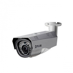 FLIR Digimerge C237BD1 Outdoor 4-in-1 Security Bullet Camera, 2.1 MP HD MPX WDR, 6-22mm, Motorized Zoom Lens, 115ft Night Vision, Works with AHD/CVI/TVI/CVBS/Lorex, Flir MPX DVR, White (OPENBOX)