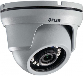 Flir C243EW2 2.1MP 1080p MPX Fixed Eyeball Dome MPX Multi-format Camera NTSC, 2.8mm lens, 82ft / 25m IR, Camera Only, White (OPEN BOX)