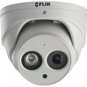 FLIR Digimerge N253EA8 4K Ultra HD WDR Fixed Audio Dome IP Camera, 2.8mm, Tamper Detection, IP67, Camera Only, White (USED)