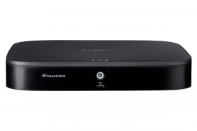 Lorex D841A81B-W 4K Ultra HD 8 Channel Security DVR with Advanced Motion Detection Technology and Smart Home Voice Control, 1TB Hard Drive (USED)