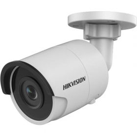 Hikvision DS-2CD2035FWD-I 3 MP Ultra-Low Light Outdoor Network Bullet Camera, Dark Fighter Technology, H265+, Day/Night, 120dB WDR, EXIR 2.0 100ft (30m), IP67, PoE/12VDC, White (2.8MM, 6MM)