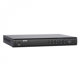 FLIR Digimerge DNR416R3 Series HD Security NVR, 16 Channel, 16 PoE Port, 2 HDD Slot, Max 12TB, Supports 720p/1080p/3MP/4MP/2K Flir, Lorex, and Onvif IP Cameras, Flir Cloud App, Black, 3TB (USED)