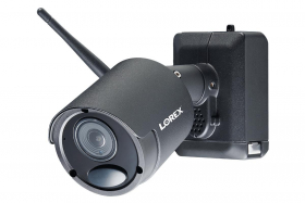 Lorex LWB6850 1080p Wire-Free Accessory Camera with 3-Cell Power Pack for LHB926, LHB927, LHWF1000 Series Recorders, Battery Powered, Audio Security Systems, 65ft Night Vision, Black Metal (M. Refurbished)