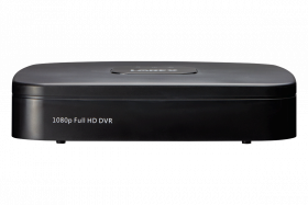 Lorex D231A41B 1080p Full HD 4-Channel Digital Video Recorder with 1TB Hard Drive, Advanced Motion Detection, Lorex Home, Black  (M. Refurbished)
