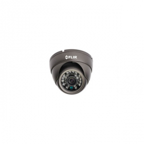FLIR Digimerge DBV53TL 700 TVL Outdoor 4-in-1 Security IR Dome Camera, 3.6mm, 65ft Night Vision, Works with AHD/CVI/TVI/CVBS/Lorex, Flir, Dahua MPX DVR, Black, Camera Only (M. Refurbished)