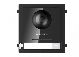 Hikvision DS-KD8003-IME1 KD8 Series Pro Modular Door Station, 2nd Gen Main Outdoor Station with Flush Mount Frame, 2MP HD Colorful Camera, Fish Eye, IP65