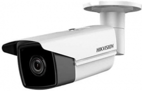 Hikvision DS-2CD2T25FWD-I5 2.8MM 1080P IR Fixed Outdoor Network Bullet Camera, H265+, Day/Night, 120dB WDR, EXIR 2.0 up to 165ft, IP67, PoE/12VDC
