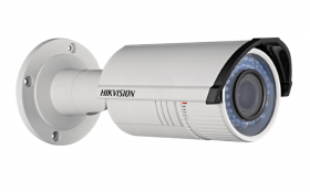 Hikvision DS-2CD2622FWD-IZS 2.8-12MM 2MP Outdoor WDR Varifocal Bullet Network Camera, H264, Motorized Zoom/Focus , Alarm, Audio, IR 100ft, IP67, PoE, 12VDC