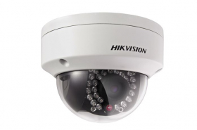 Hikvision DS-2CD2112F-I 6MM Outdoor 1.3MP(720p) IP66 Network Mini Dome Camera, H264, Day/Night, IR (30m), 3-Axis, DWDR, PoE/12VDC, White