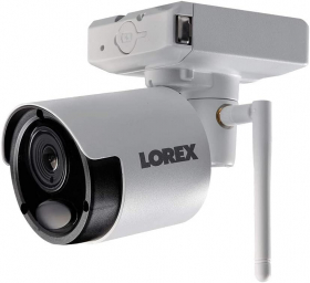 Lorex LWB5801 Wire-Free Accessory Camera for Battery Powered, 1080p HD, 150ft IR Night Vision, 2-Way Talk, Works with LHB926,LHWF1000, White Metal