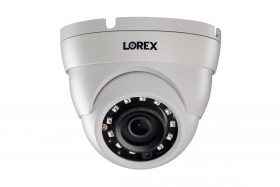 Lorex C581CD 2K (5MP) Super HD Weatherproof Color Night Vision Analog Dome Security Camera, 120ft Night Vision (M.Refurbished)