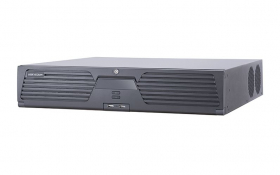 Hikvision iDS-9632NXI-I8/16S DeepinMind Series NVR, 32 Channel, H265+, Supports IP Cameras up to 12MP, HDM, 8 SATA (each up to 10TB Capacity), VCA Detection,  No HDD, Black (OPENBOX)