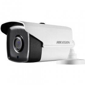 Hikvision DS-2CE16U1T-IT5F 3.6MM 8MP/4K EXIR Outdoor Bullet Camera, 262ft (80m) IR, 0.01 Lux/F1.2, 12VDC, 3-Axis, Smart IR, DNR, IP67, Support TVI/AHD/CVI/CVBS Video Signal Output, White (OPENBOX)