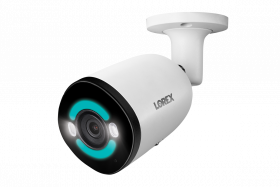 Lorex H30 -4K+ 12MP IP Wired Bullet Security Camera with Smart Security Lighting and Smart Motion Detection