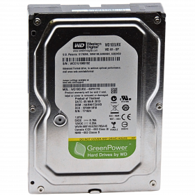 Western Digital AV-GP WD10EURX 1TB IntelliPower 64MB Cache SATA 6Gb/s 3.5in Internal Hard Drive (for Surveillance) (M. Refurbished)