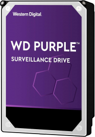 WD Purple 4TB Surveillance Hard Disk Drive - 5400 RPM Class SATA 6 Gb/s 64MB Cache 3.5 Inch - WD40PURZ