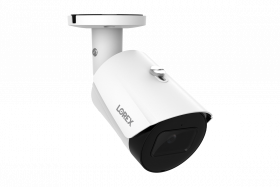 Lorex 4K IP Wired Bullet Security Camera with Listen-In Audio and Smart Motion Detection
