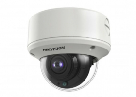 Hikvision DS-2CE59H8T-AVPIT3ZF 2.7-13.5MM 5MP 4- in-1 Ultra Low Light Vandal Motorized Varifocal Dome Camera, 12 VDC/AC24V, Smart IR,130dB True WDR,3D DNR, IP67, Supports TVI/AHD/CVI/CVBS (USED)