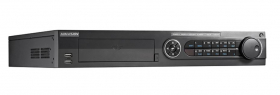 Hikvision DS-7308HQHI-SH Tribrid DVR, 8 Channel 2TB TurboHD/Analog, Auto-Detect, 1080P, 4 SATA , H264, Audio, Hik-Connect, Black