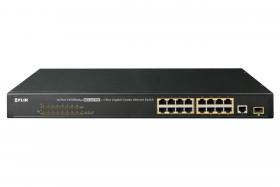 Lorex ACCDPS262B 16-Channel PoE+ Switch