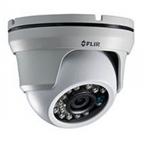 Flir Digimerge C233ED Outdoor Weatherproof 4-in-1 Security Dome Camera, 2.1 MP HD Fixed WDR Dome MPX Camera, 3.6mm, 70ft Night Vision, Works with AHD/CVI/TVI/CVBS/Lorex, Flir MPX DVR,Camera Only,White (M. Refurbished)