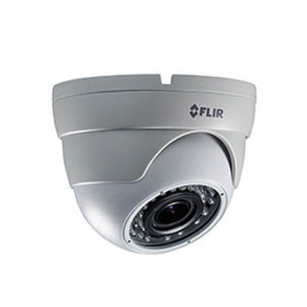 FLIR Digimerge C237EC Outdoor 4-in-1 Security Dome Camera, 1.3MP HD MPX WDR, 2.8-12mm, Motorized Zoom Lens,100ft Night Vision, Works with AHD/CVI/TVI/CVBS/Lorex, Flir MPX DVR, White (Camera Only)