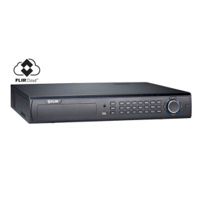 Flir DNR500 Series Digimerge DNR532 Series HD Security NVR, 32 Channel, 16 PoE Port, 4 HDD Slot, Max 16TB, Supports 720p/1080p/3MP/4MP/2K/5MP Flir, Lorex, and Onvif IP Cameras, Flir Cloud App,Rack Mount, Black