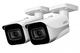Lorex E861AB 4K Ultra HD Smart IP Security Camera (2-Pack)