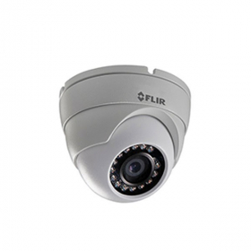 FLIR Digimerge C133EDR Outdoor Security Dome Camera, 2.1MP HD MPX  Fixed ,3.6mm, 70ft Night Vision, Works with Lorex, Flir MPX DVR, White,Camera Only (M. Refurbished)