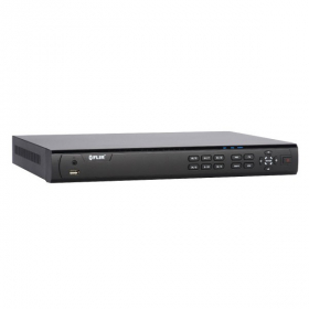 FLIR Digimerge DNR416 Series HD Security Network Video Recorder, 16 Channel, 8 PoE Port, 2 HDD Slot, Max 8TB, Supports 720p/1080p/3MP/4MP/2K/5MP Flir, Lorex, and Onvif IP Cameras, Flir Cloud App, Black (M. Refurbished)